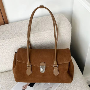 Túi Xách Nữ Hàng Hiệu Da Bò Thật Cao Cấp Kiểu Dáng Lớn Có Ngăn Kéo Khóa Bên Trong Thích Hợp Cho Mọi Mùa.