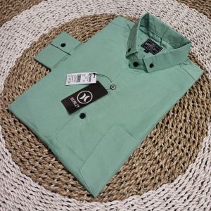 (PROMO HARI INI) Kemeja Polos Pria Lengan Panjang Warna Hitam Kasual Seragam Kantor Bahan Katun Kasual Terlaris Murah