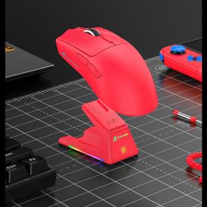 ATTACK SHARK | ATTACK SHARK X1 40000DPI Wireless Mouse With Magnetic Charging DockPAW3395PRO Sensor BT/2.4G/Wired Macro Gaming Mouse