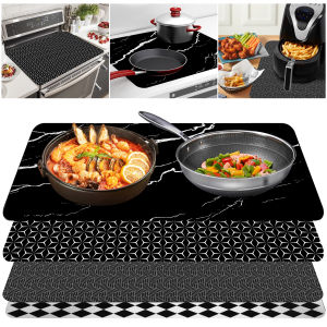 Induction Cooktop Mat Silicone Induction Cooker Covers Kitchen Countertop Cover Induction Cooktop Protector Kitchen Accessories
