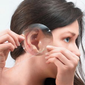 60 pcs Ear Hole Cleaning Lines Pierced Ear Cleaning Set Herb Solution Paper Floss Disposable Earrings Hole Cleaner