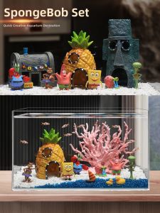 DABINGYANG | Cartoon Character Ornament Fish Tank Decoration Kit