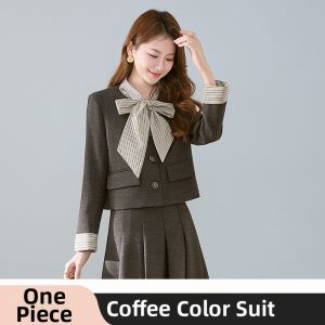 XINYU | Fashionable Elegant Teacher Interview Suit Spring Autumn Petite