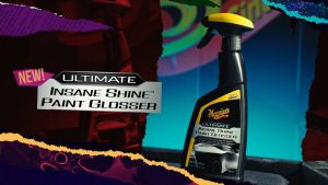 Meguiars Ultimate Insane Shine Paint Glosser GRATIS MICROFIBER Meningkatkan Saturasi dan Gloss