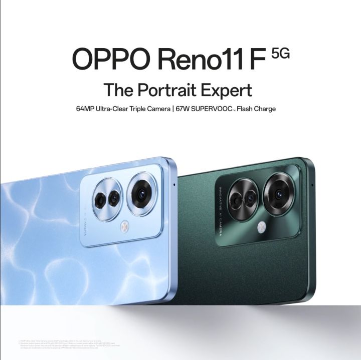 [NEW] OPPO Reno11 F 5G Smartphone | 64MP Ultra-Clear Triple Camera ...