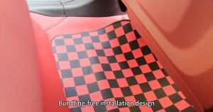 AOZI New Arrival Washable Premium Carpet Car Mat Anti-Slip Carpet High Quality  Universal Automotive Floor Mats (5PCS)Thai Car Floor Mat Suitable for Wigo Vios Mirage Jazz Lancer P