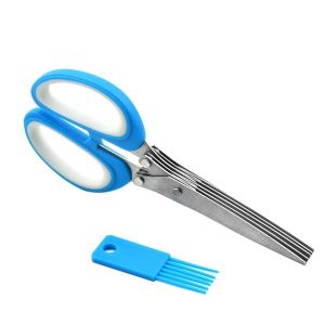 Gunting 5lapis Kitchen Scissors Gunting Dapur Sayur Daun Bawang 5layer