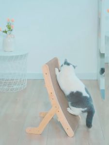 SG 3 in 1 Wood Anti Cat Scratcher Cat Scratch Board Bed Pad Vertical Cat Toys Grinding Nail Scraper Mat Training Grinding Claw