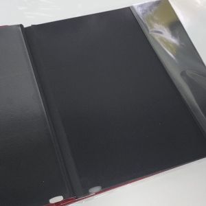 Golden Victorian Border Large Square Self-Adhesive Refillable Photo Album Black Sheet NCL