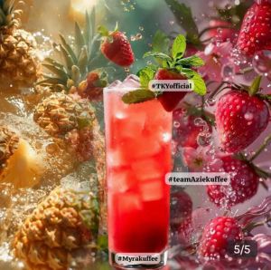 FIZZY FLUSH BY KUFFEE🌹JUS BUAH-BUAHAN DETOXCUCI USUS🌹