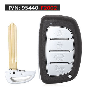 KEYECU 95440-F2002 95440-F2000 95440-F3000 433MHz 8A Chip Smart Keyless Remote Control Key for Hyundai Elantra 2016-2020