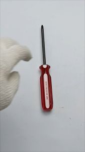 VESSEL Obeng Crystaline Screwdriver Type 6750 Plus +2x100 Panjang CRV Crome Vanadium