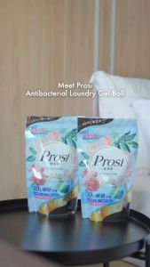 Prosi 3-in-1 Anti-Bacterial Premium Perfume Laundry Capsules (15 pcs) | 50× Antibacterial Deep Cleaning Fabric Softening