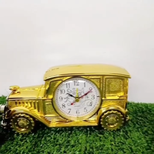 [MSIA SHIP] NOVELTY Gold Antique Car Alarm Clock Table Clock Retro Classic Home Decoration Souvenirs Cute Birthday Christmas Gifts Party Present Kids Children Jam Loceng Klasik Jam Meja Comel Hiasan Hadiah Kanak Kanak Pelajar Cantik 圣诞节 礼物