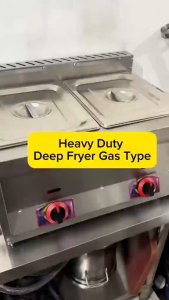 Commercial and household deep fryers stainless steel deep fryers gas-powered professional deep fryers gas LPG