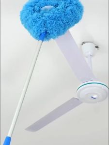 MLADEN Ceiling Fan Duster Dust Cleaner Adjustable Microfiber Brush Cleaning Tool Cobweb Mop Penyapu Syiling Kipas