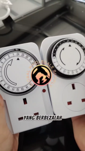 [ SIRIM ] EUROSAFE /M-Lite / RAPID-TECH 24Hours Timer Switch Plug (13A)Save Energy Auto ON /OFF THEBEN type Home /Office