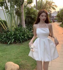 Đầm Trắng Nơ Lưng Cực Đẹp
