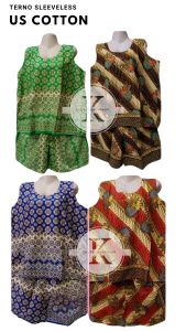 terno sleeveless 💯% cotton size MLXL2X3X4X5X