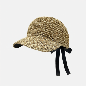 Breathable Sun Protection Small Face Effect Hat Straw