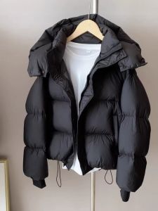Hooded Petite Warm Padded Jacket