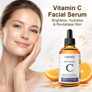 EELHOE | 30ml/60ml Vitamin C Face Serum Lifting Firming Facial Fade Fine Lines Anti-aging Essence Moisturizing Brighten Nourish Skin Care