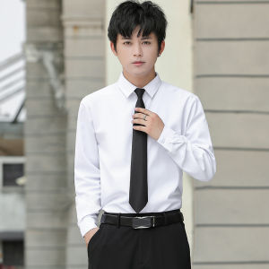 Suit Pants Black Shirt Outfit Casual Male Formal Clothes Interview Business Job Hunting Graduation KTV Work Clothes Long Sleeves Shirt