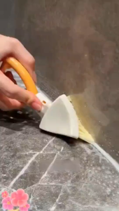 Foldable Triangular Brush Crevice Brush Household Multi-function Cleaning Brush Head Kitchen Small Crevice Cleaning Brush Cleaning Artifact