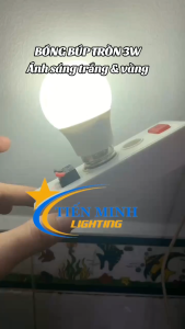 Đèn led dạng búp tròn kín nước 3W/5W/7W/9W/10W/12W/15W/20W dạng đui xoáy E27 dùng trang trí