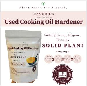 Used Cooking Oil Hardener - 5 packs