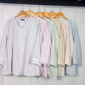 Terbaru Atasan Jumbo - Rempel kerut - Leher V -  LD 120 cm - Best Quality - SUPER LEMBUT