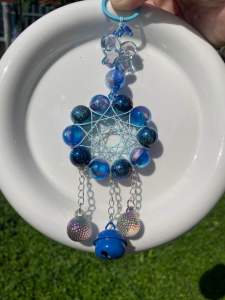 ส่งจากไทย🇹🇭ตาข่ายดักฝัน ลูกปัดพีเมี่ยมคละสีคละแบบ ออกแบบ