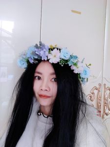 เครื่องประดับผมสไตล์โบฮีเมียน หมวกแต่งผมแบบสวม หมวกออกกำลังกายชายหาด หมวกเจ้าสาว หมวกการแสดง เครื่องประดับผม DIY