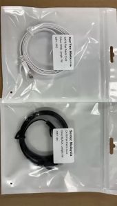 30M CAT6 Flat Patch Cord LAN Cable Gigabit Ethernet Cable 10G RJ45 UTP - Black or White 30 meters