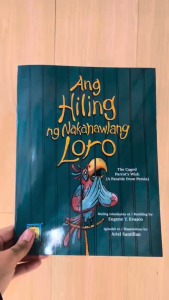 Ang Hiling ng Nakahawlang Loro | Muling Isinalaysay ni Eugene Y. Evasco | Iginuhit ni Ariel Santilla