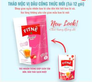 𝐓𝐫𝐚̀ túi lọc thanh nhiệt Fitne Herbal- 𝐓𝐡𝐚́𝐢 𝐥𝐚𝐧 (Bịch 30-40 túi)- chính hãng