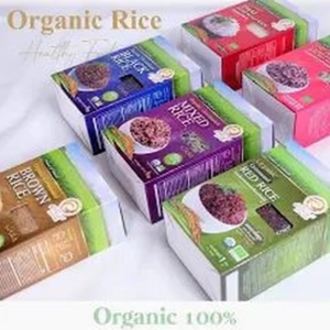 Kamchan Organic Germinated Black Rice / Red Rice / Brown Rice / Mixed Rice 1kg (Exp: Sep2026)
