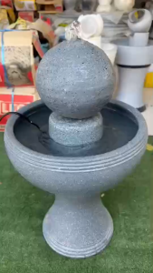 ชุดน้ำล้นแต่งบ้าน แต่งสวน A1026 ได้ยกชุดพร้อมปั๊ม หัวทรงลูกบอล