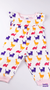 Kahit Munti Ruffle Blouse & Pajama Pants Set Munting Alaga - Girl | Soft 100% Cotton Baby Clothes | 9-24 Months