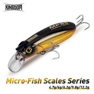Kingdom Sinking Floating Fishing Lure 45mm 55mm 65mm Long Cast Minnow Artificial Hard Bait Wobblers Swimbait For Bass Trout Pike