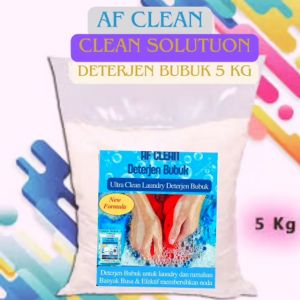 Clean Deterjen BUBUK ULTRA Powder 4 Kg - Deterjen Bubuk Curah 4Kg Berkualitas Deterjen Pakaian Baju Kiloan