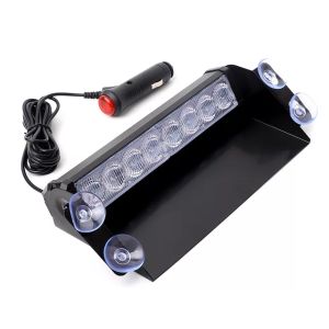 Lampu LED strobo dasbord mobil strobo kaca biru