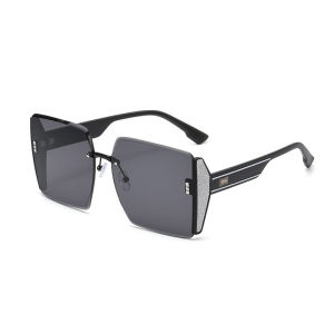 AUK B.F. & Frameless Retro Fashion Sunglasses for Beach