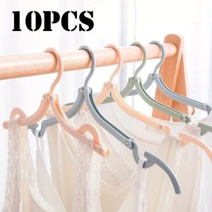 5/50pcs Foldable Portable Travel Clothes Hanger Multi-functional Hanging Rack for Home Business Trip Storage Organization Amagi