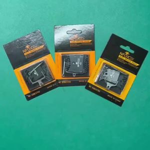 NFOX | Bicycle heat-dissipating brake pads four piston disc brake pads mountain road bike resin ceramic copper-based metal brake pads