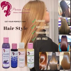 Precious Secrets Brazilian Botox Hair Treatment: Purple Lavender Scent & 100ML