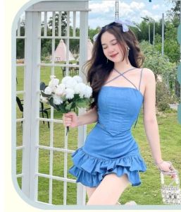 Sét áo croptop mix chân váy xòe (kèm ảnh shop chụp thật)