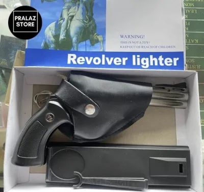 TERBARU KOREK API REVOLVER UKURAN BESAR + BOX