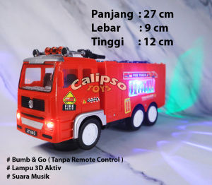 Mainan Anak Mobil Truk Polisi & Pemadam Kebakaran