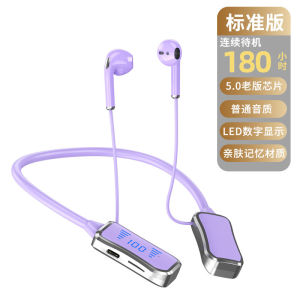 Wireless Bluetooth Neckband Sports Earphones Super Long Standby Compatible with Xiaomi Vivo  Oppo Android Universal